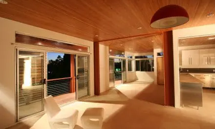 A Sleek Eco-Living Room