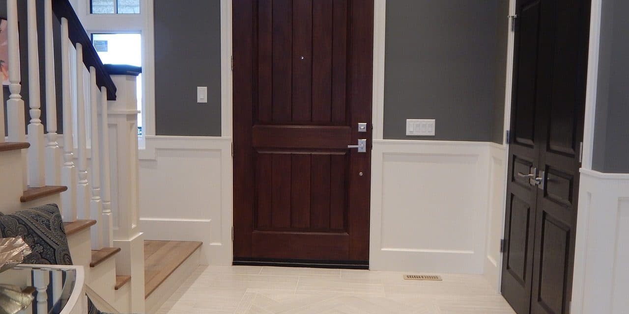 Algoma Hardwoods Green Doors