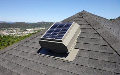 Attic Breeze Solar Powered Ventilation