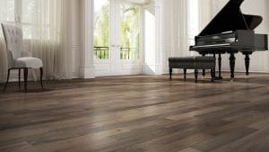 hardwood flooring piano room elemental green