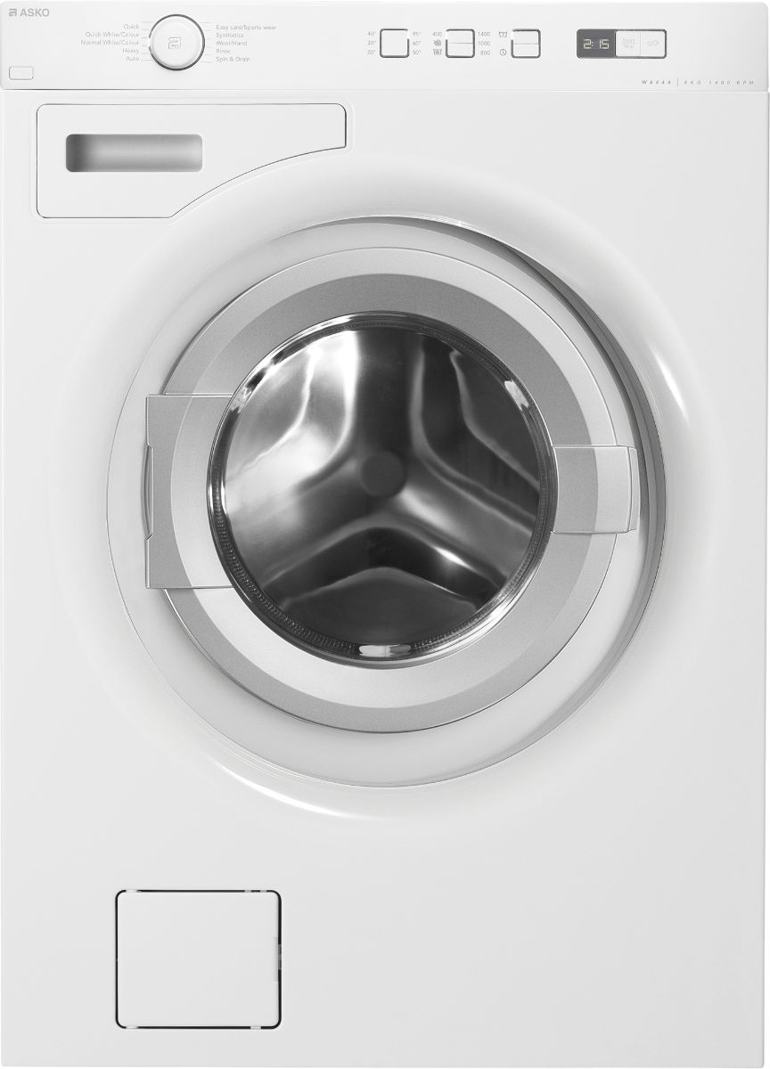 Photo of ASKO W6424 WASHER -- energy efficient laundry appliances on elemental green