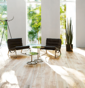 photo of bolefloor curved hardwood flooring 3 - naturally curved hardwood flooring elemental green