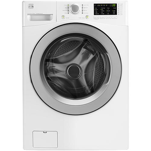 Photo of KENMORE 41162 4.3 CU. FT. FRONT-LOAD WASHER - energy efficient laundry appliances on elemental green
