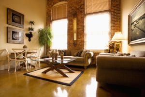 cozy living room natural lighting in your home elemental green