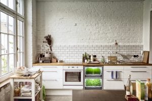 Urban Cultivator modern kitchen elemental green
