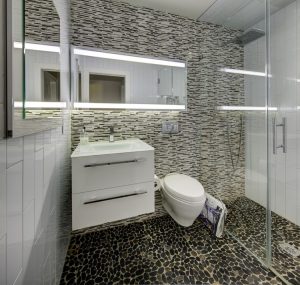 modern design bathroom, Inspiration from Eco-Friendly Interior Design Experts on elemental green