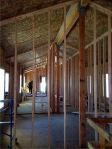 interior framing lowell net zero energy home, the whole story on elemental green