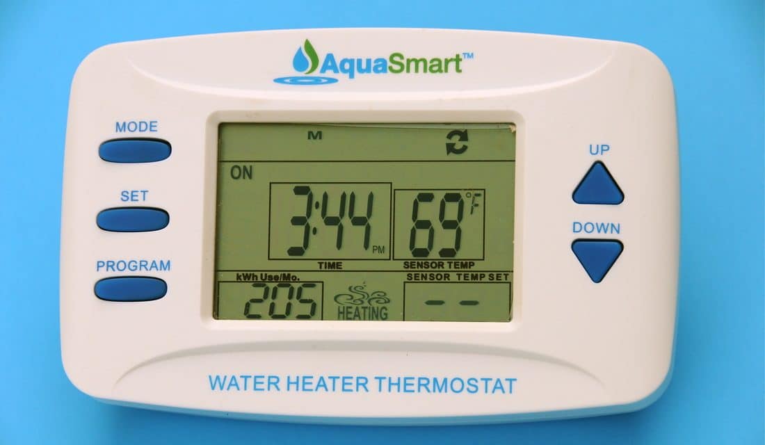 Aqua Smart Wireless Thermostat for Electric Water Heaters