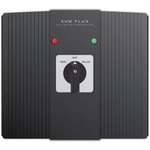 sun flux solar hot water controller - Home Resilience Product Showcase: Make Your Home Safe & Sustainable on elemental green