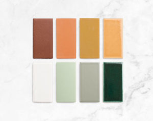 Claire Thomas Fireclay Palette Fireclay Tile Handmade Tile