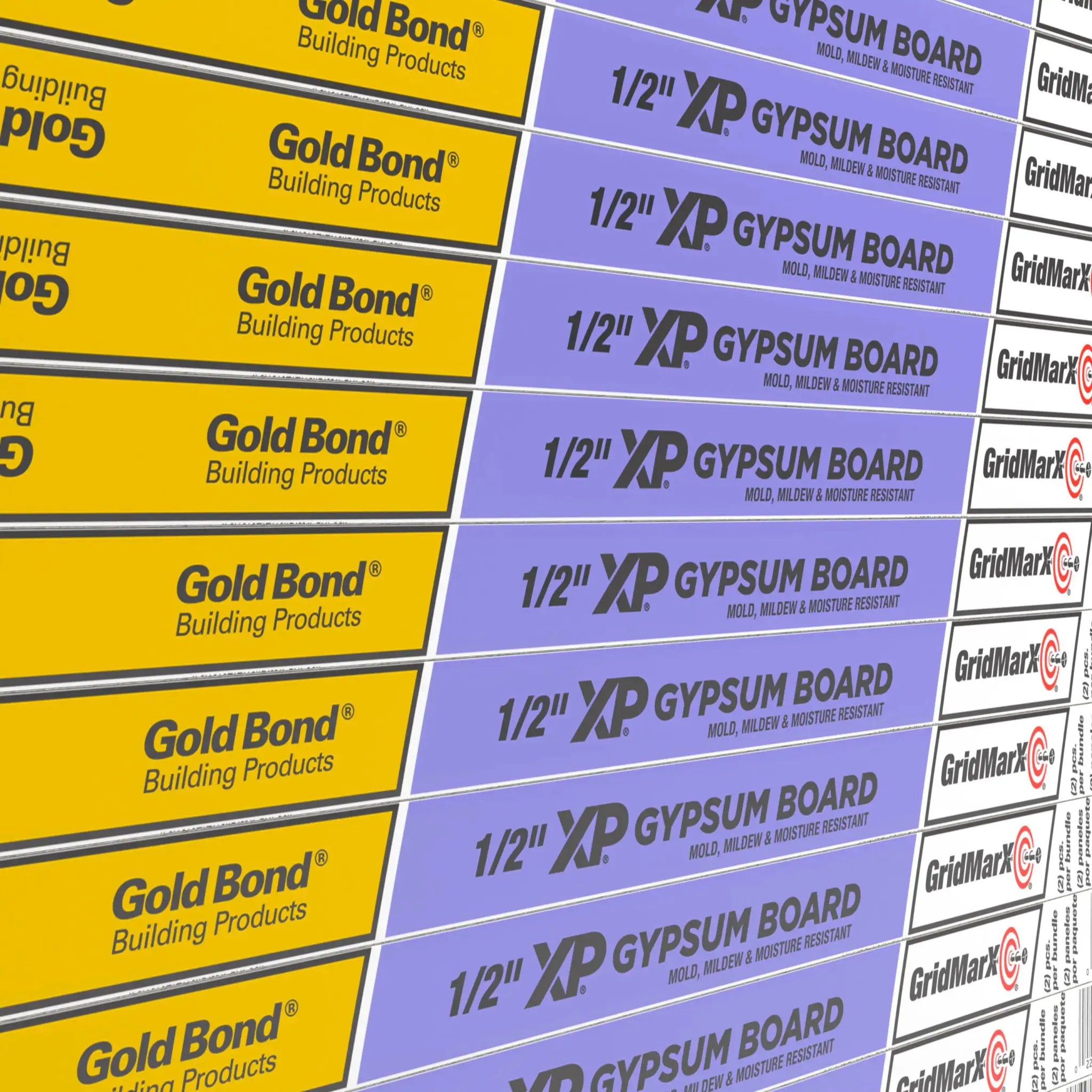 National Gypsum GreenGuard Certified Drywall, Cement Board, and