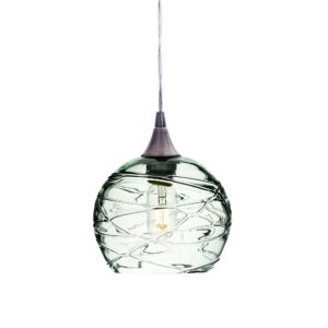 767 Spun Single Pendant Light Bicycle Glass Eco-Friendly Lighting Glass Globe