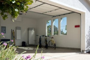 SunPower SunVault Solar Battery installed in a garage