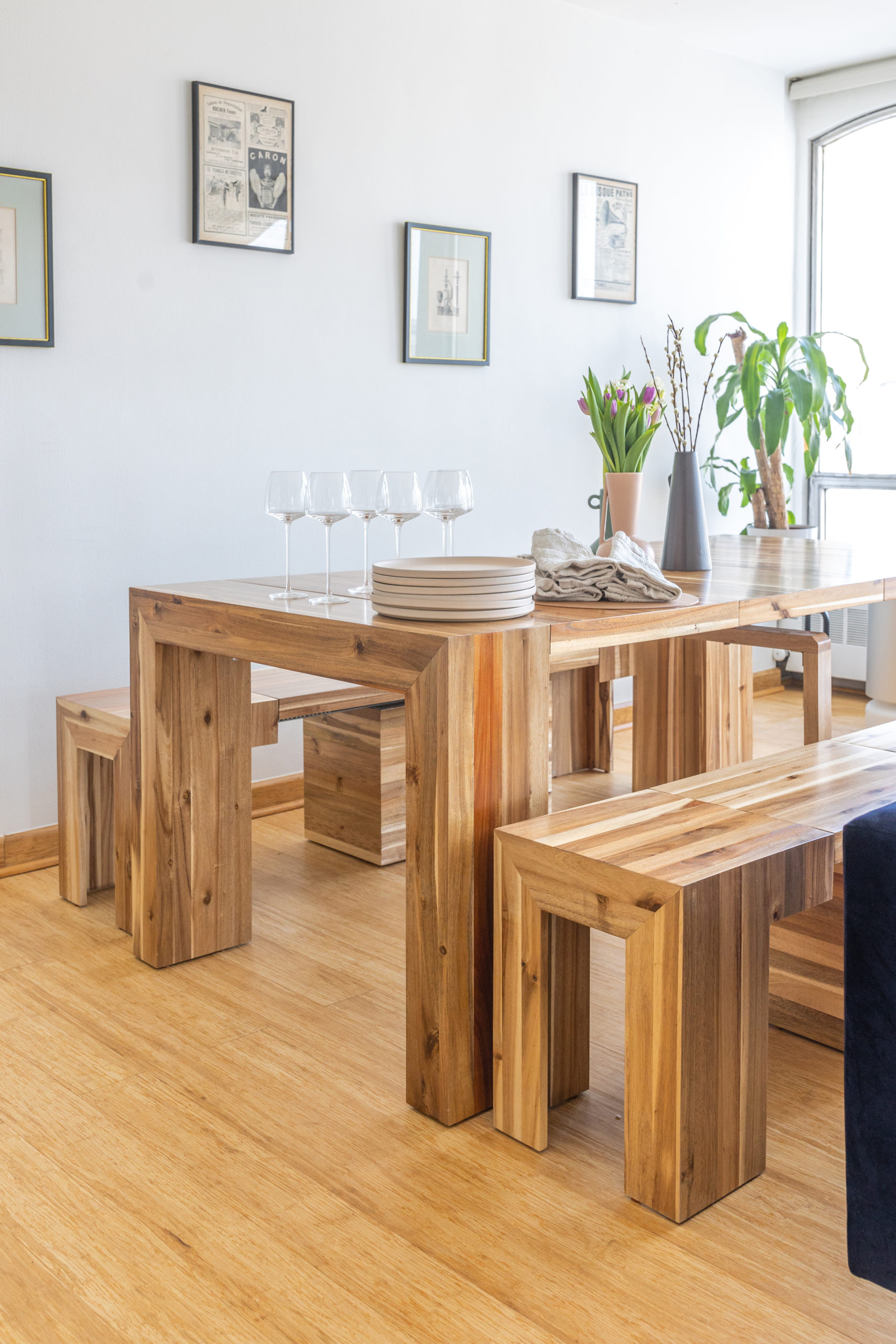 Elemental Green #EcoRenovate Sustainable Living Room Renovation Dining Room