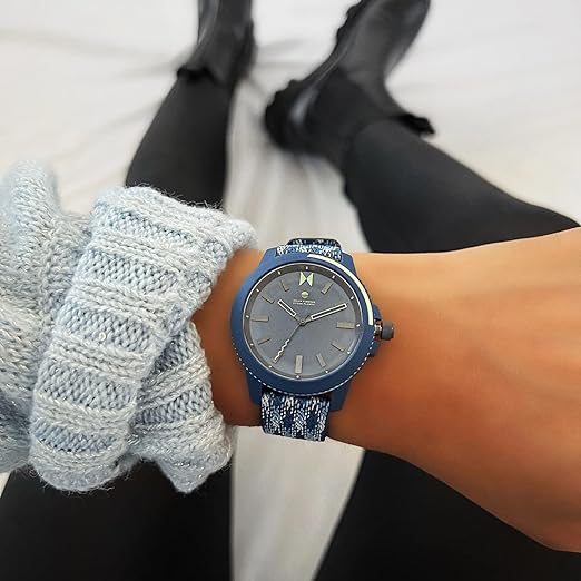 image of wristwatch on woman's wrist - photo