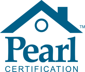 Trademarked logo for Pearl Certification