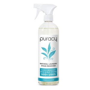 Bottle of Puracy Natural Laundry Stain Remover, 16 Oz. - photo