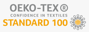 OEKO-TEX certification logo for eco-friendly textiles