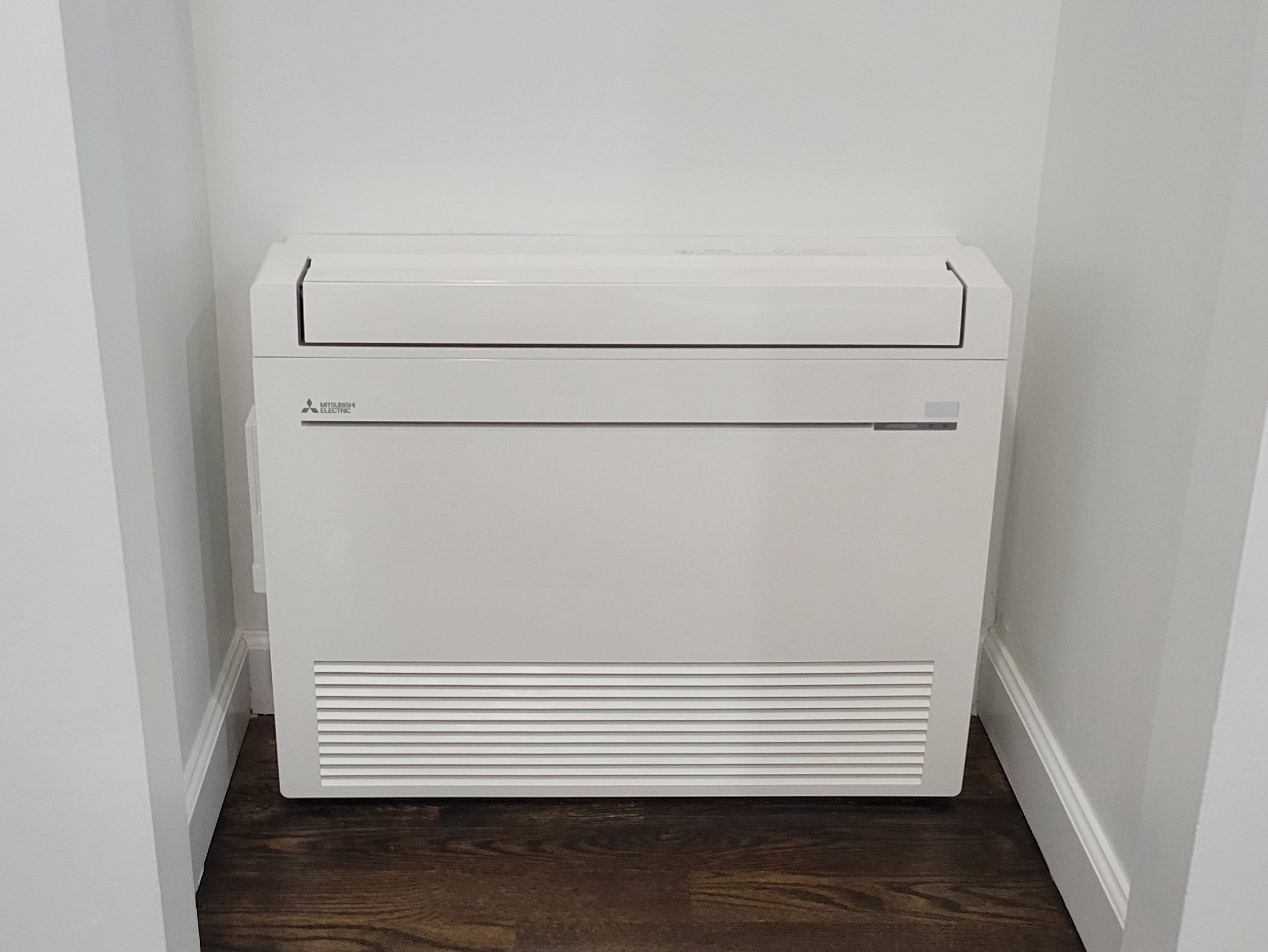 Mini-split heat pump in Pearl Certified home - photo